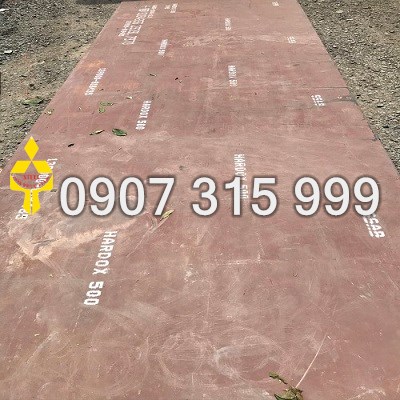 Thép tấm hardox 500 dày 5mm 6mm 8mm 10mm 12mm